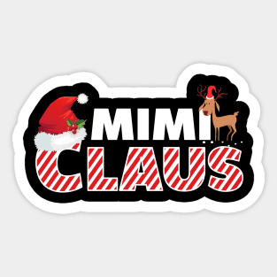 Mimi Claus - Matching Family Christmas Gift Sticker